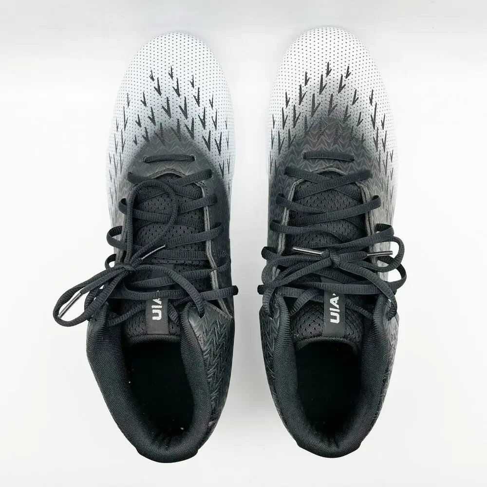Under Armour Mens Spotlight Fran RM 4.0 Cleats US 12.5 M EU 47 White Black EUC